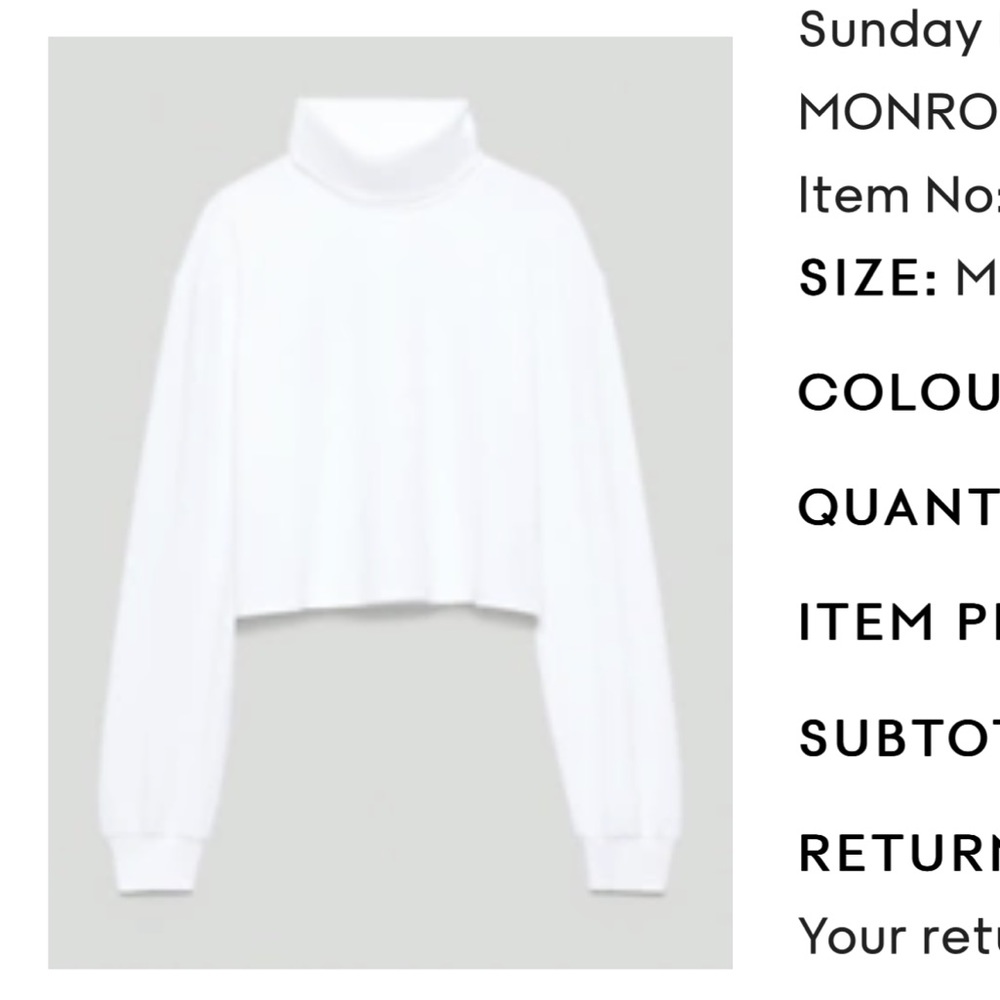Sunday Best Monroe Turtleneck